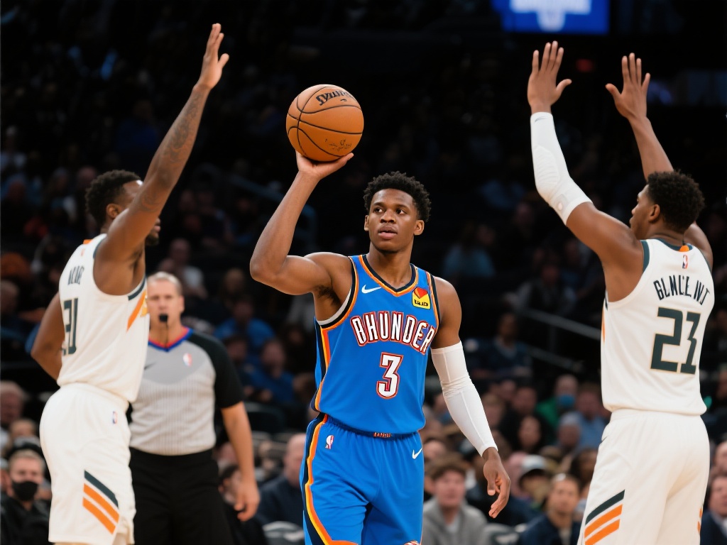 这场比赛充分体现了亚历山大作为核心球员的